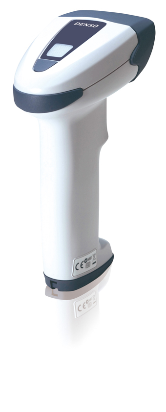 DENSO, SCANNER, BLUETOOTH, AT27Q-SB, 2D ADVANCED AREA IMAGER, SQRC ENCRYPTED CODE SCANNING, BLUETOOTH 2.1 + EDR (HID OR SSP FOR IPAD, IPHONE, ANDROID OR WINDOWS), IMAGE CAPTURE, WHITE COLOR, 3-COLOR L